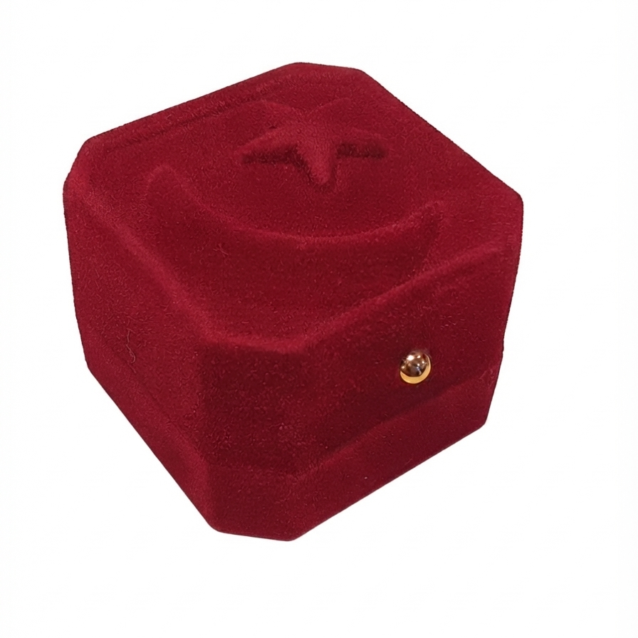 Velvet Cresent Box