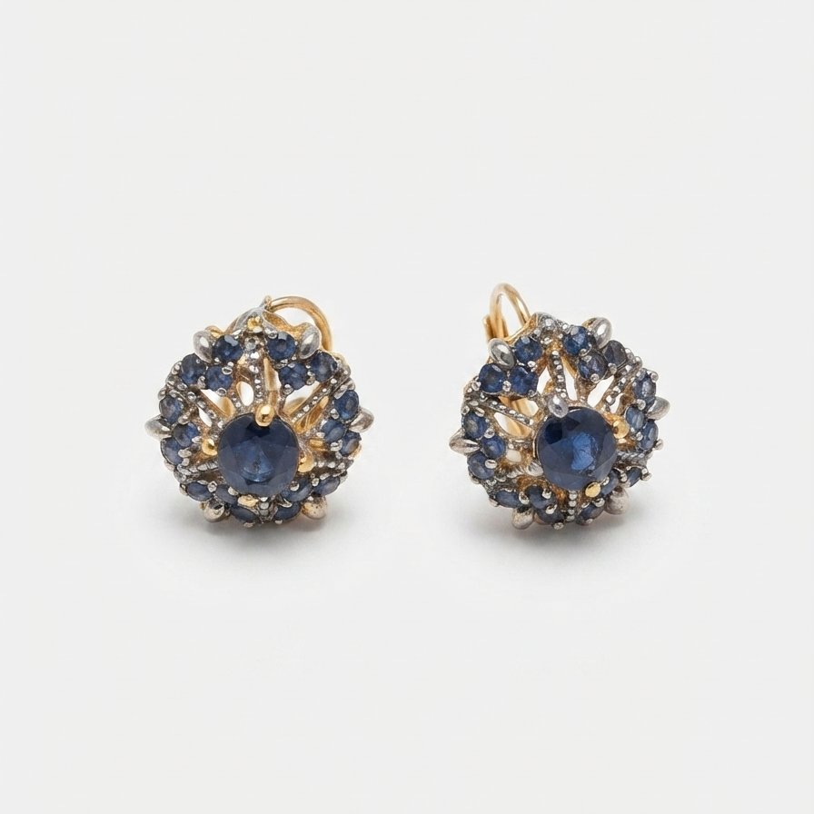 Sapphire Afroz Studs