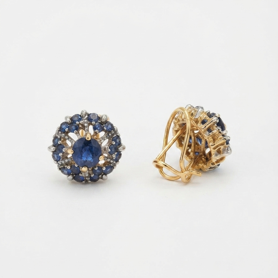 Sapphire Afroz Studs