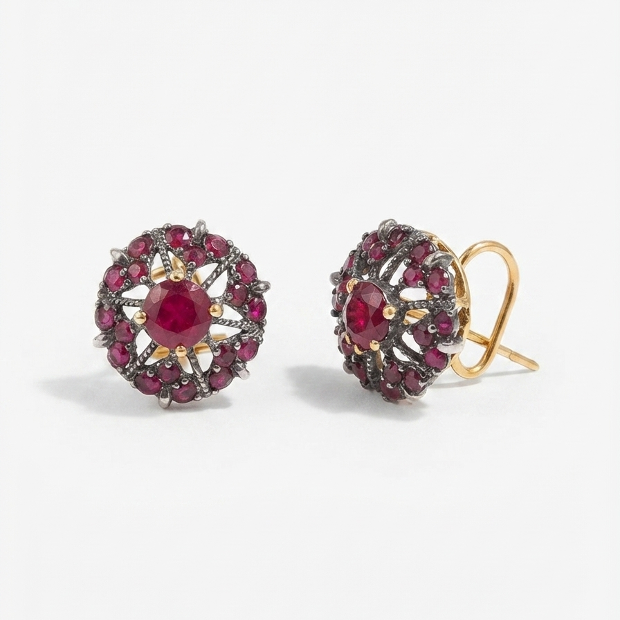 Ruby Afroz Studs