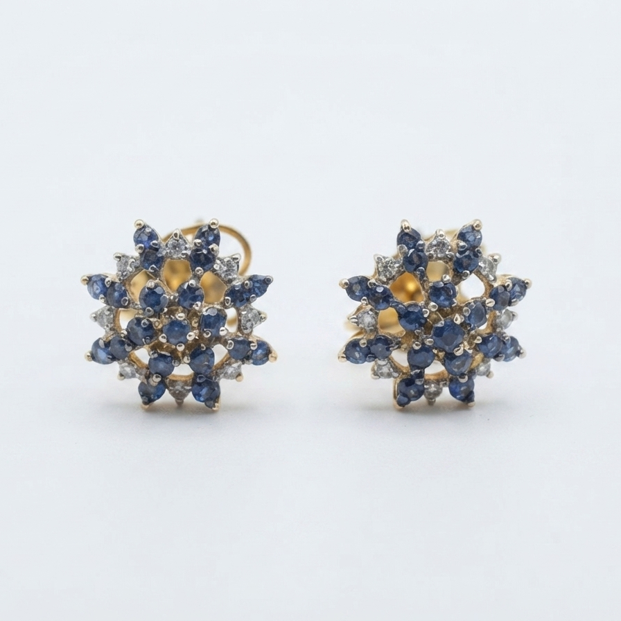 Sapphire Starlet Studs