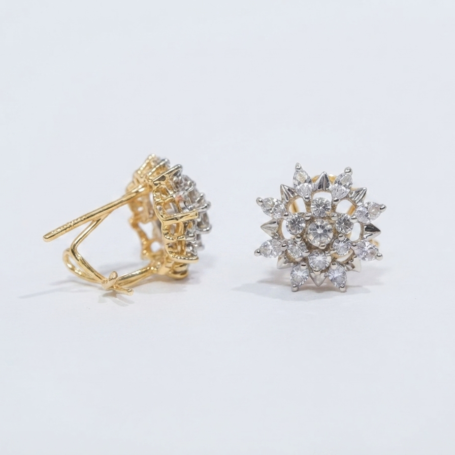 Zircon Starlet Studs