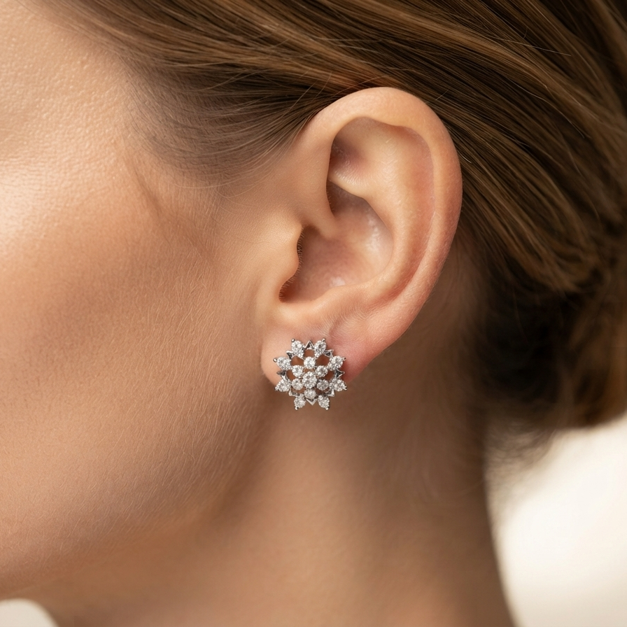 Zircon Starlet Studs