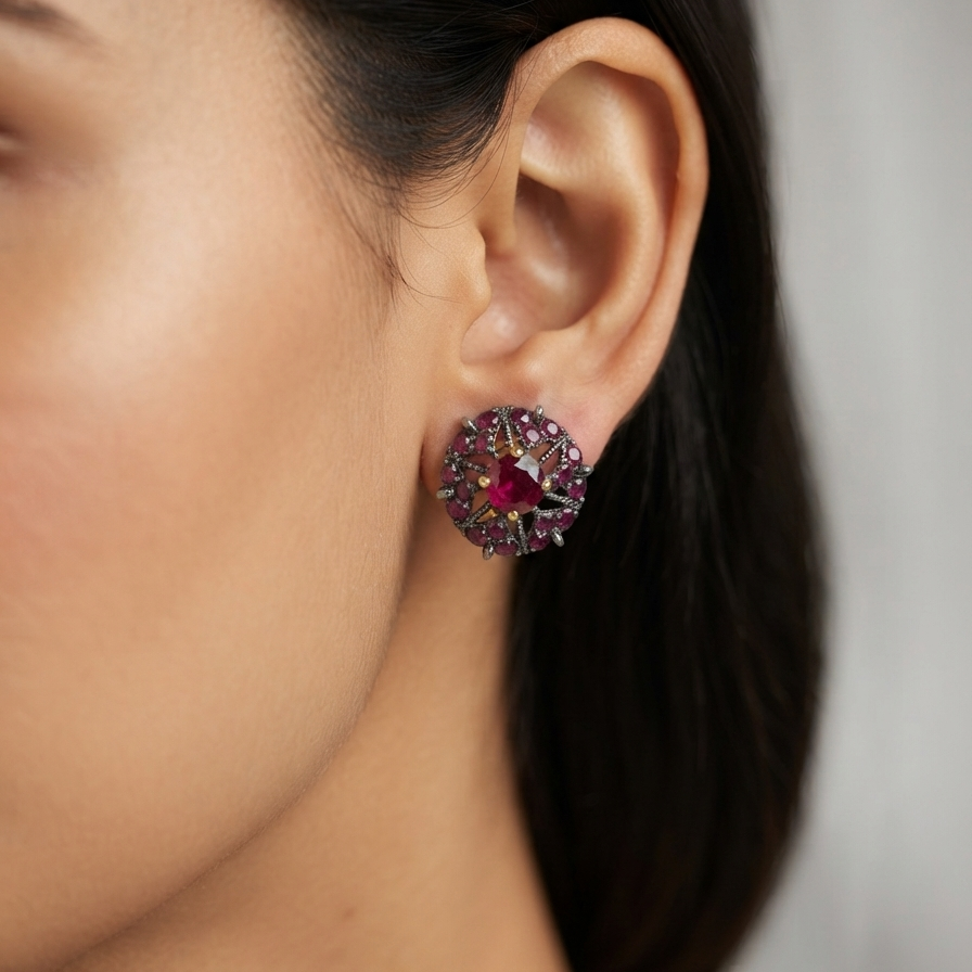 Ruby Afroz Studs