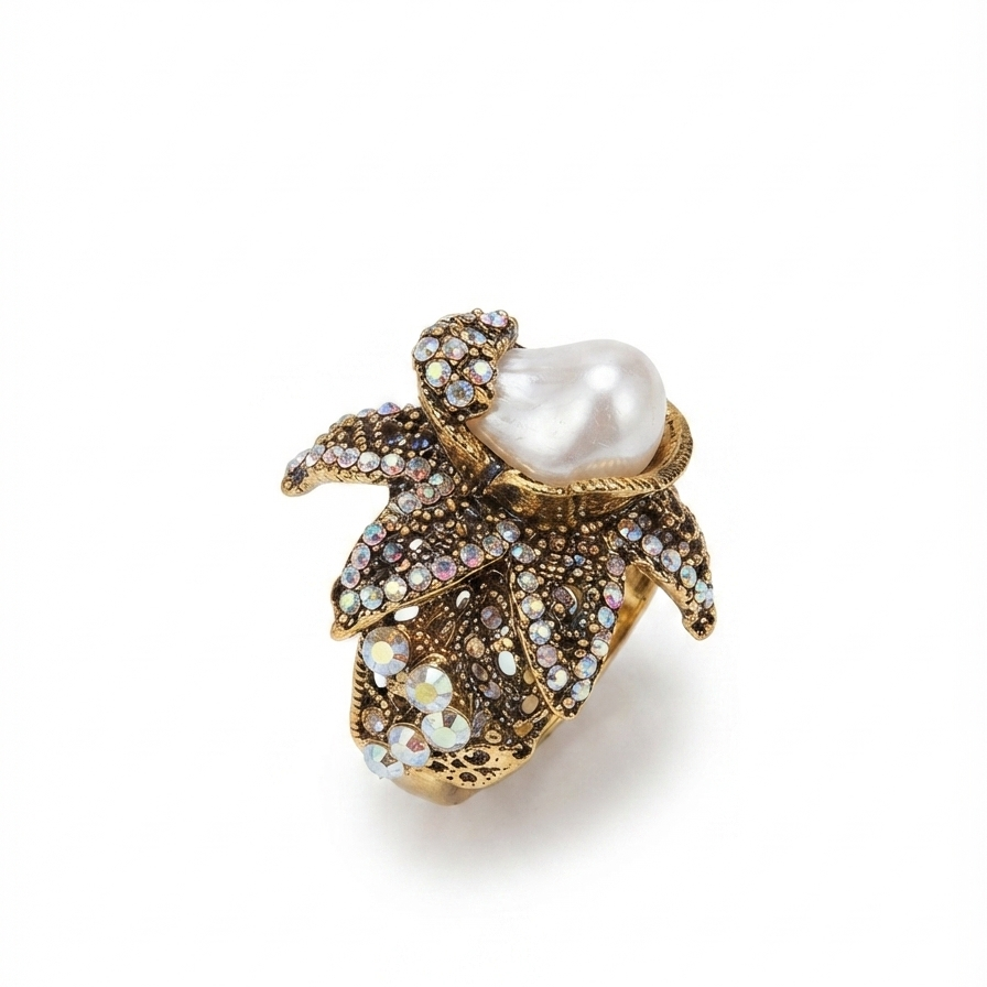 Pearl Bramble Ring