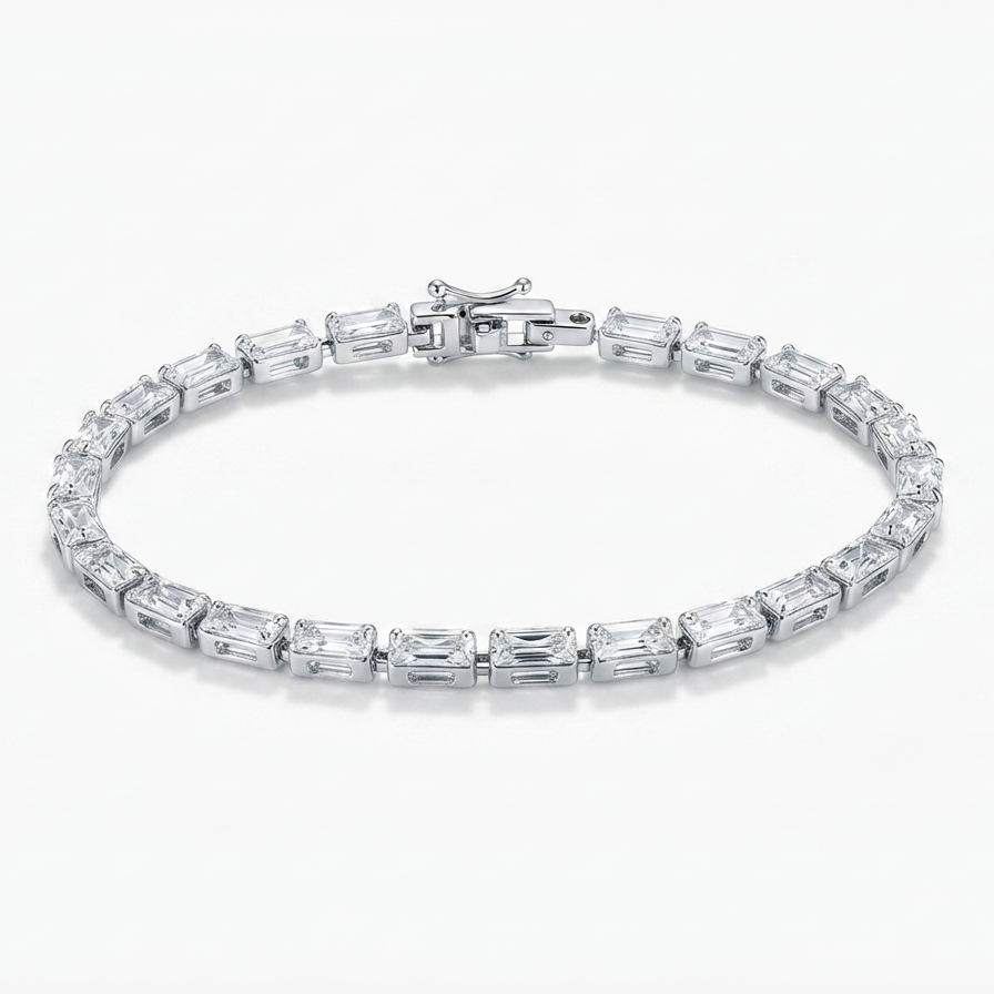 Baguette Tennis Bracelet