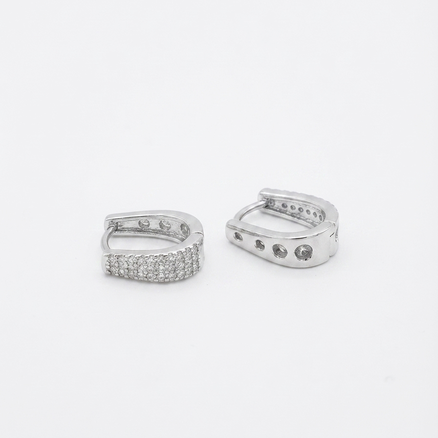 Silver Nova Hoops