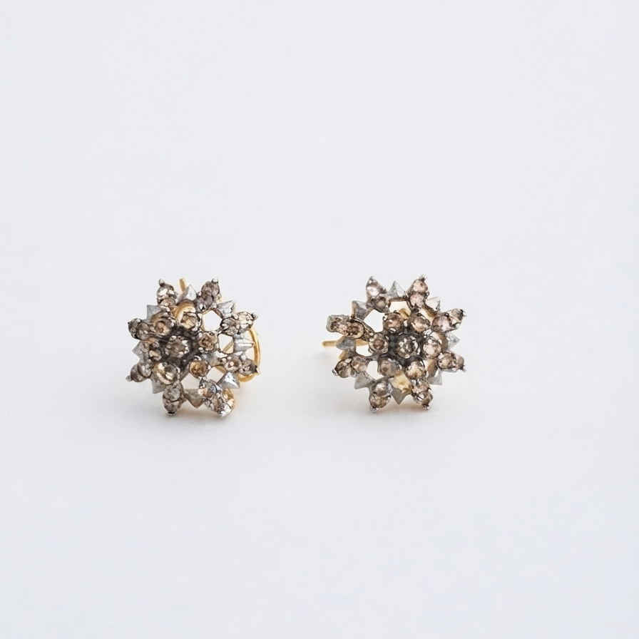 Champagne Starlet Studs