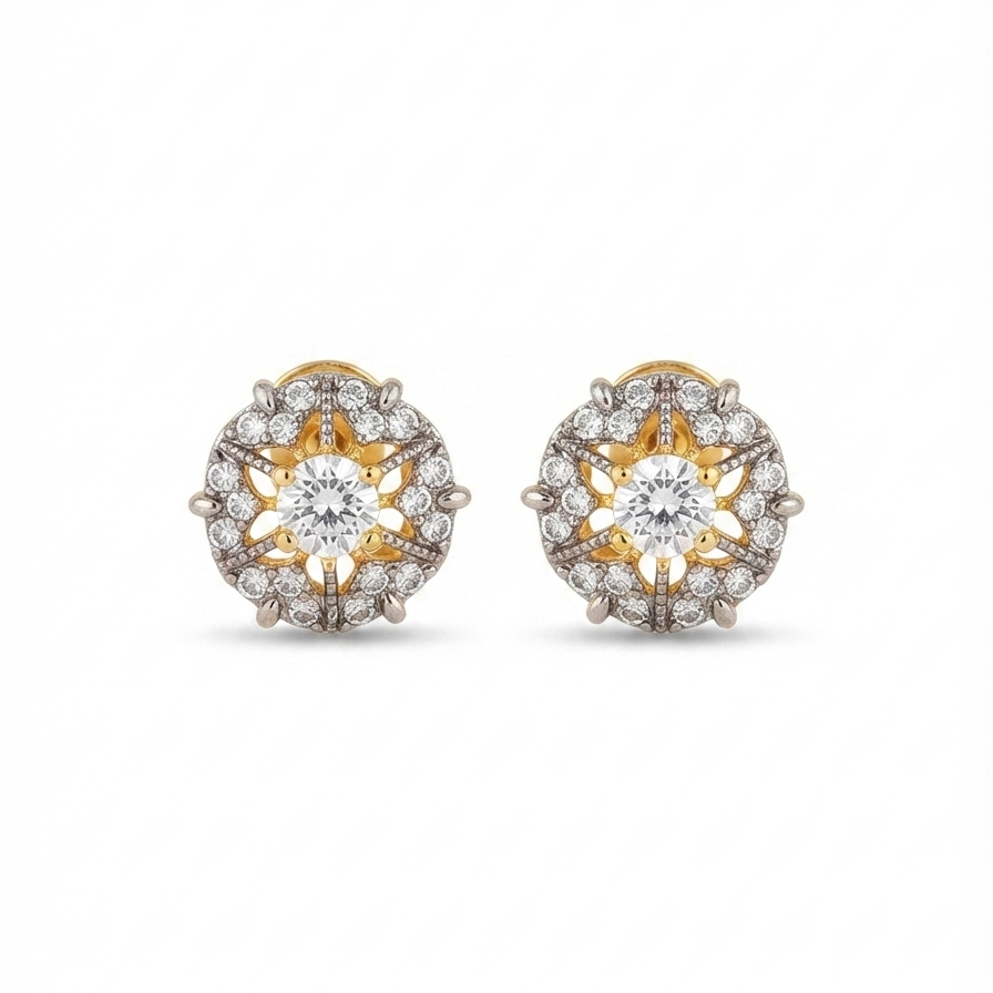Zircon Afroz Studs