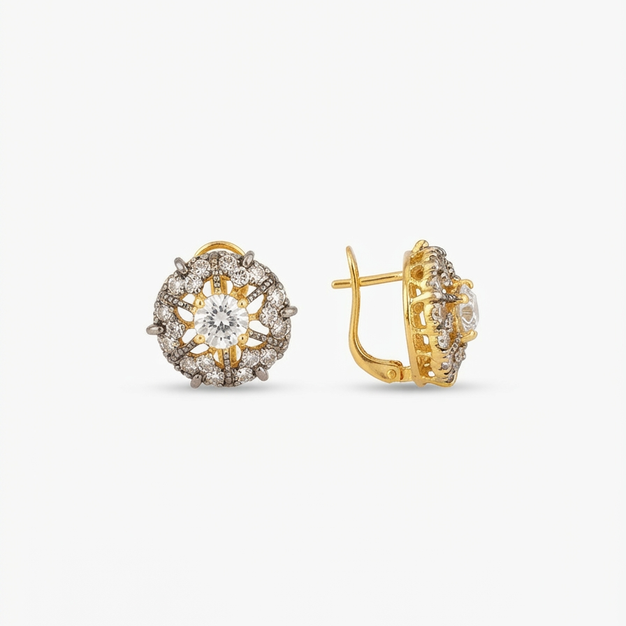 Zircon Afroz Studs