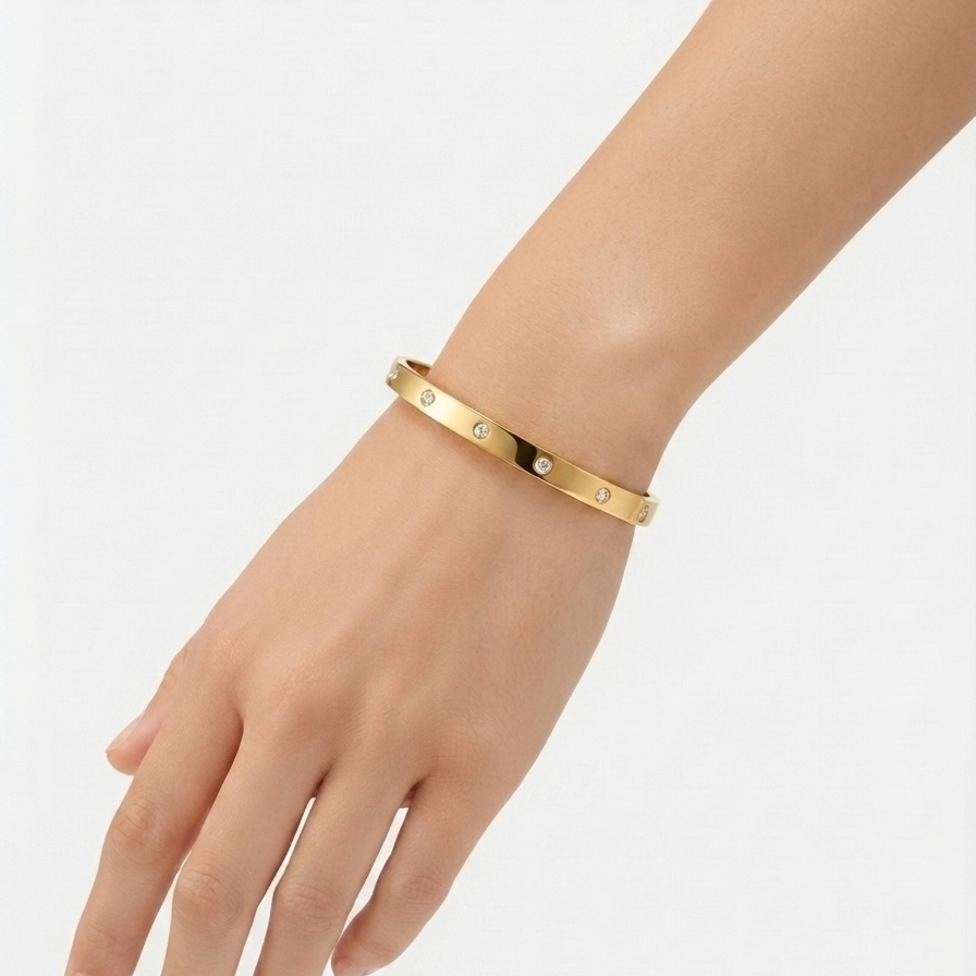 Glimmer Dot Bangle