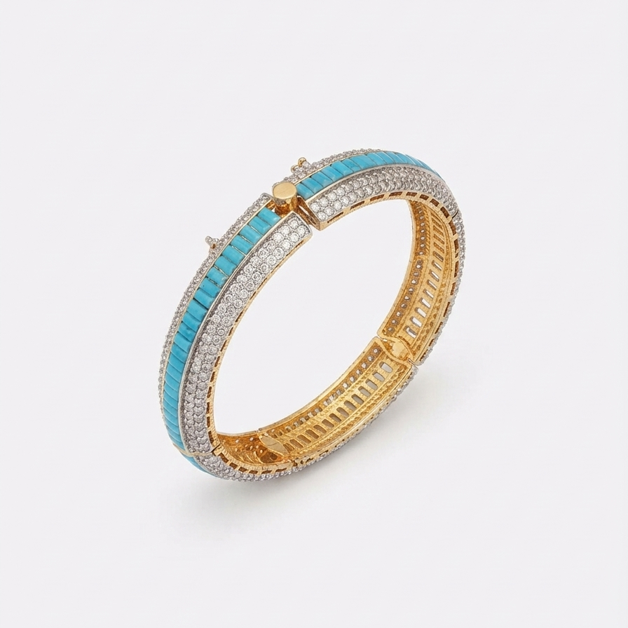Feroza Ridge Bangle