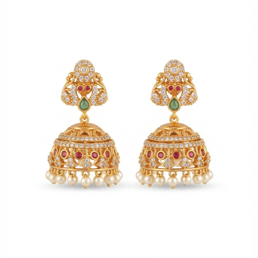 Mor Jhumkas