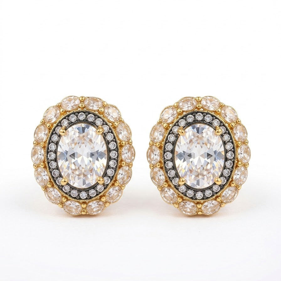 Zircon Vespera Studs