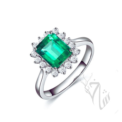 Princess Emerald Ring