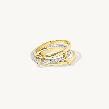 Linked Lana Spinner Ring