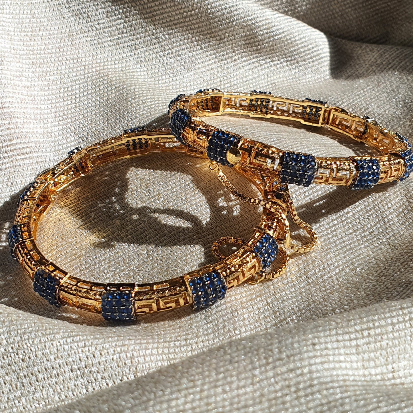 Sapphire Imperial Bangle