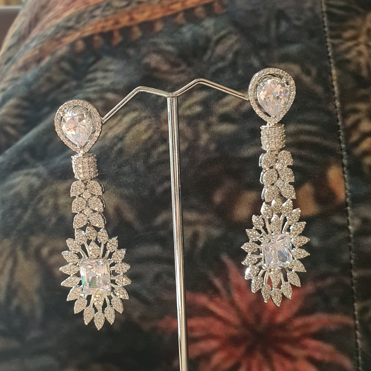 Silver Sunburst  Drops