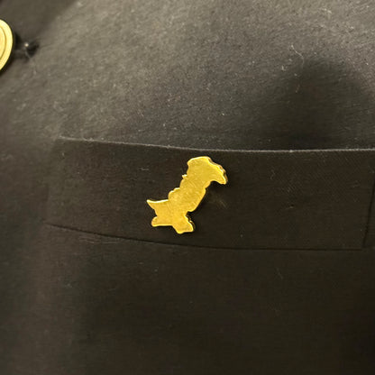 Pakistan Map - Gold