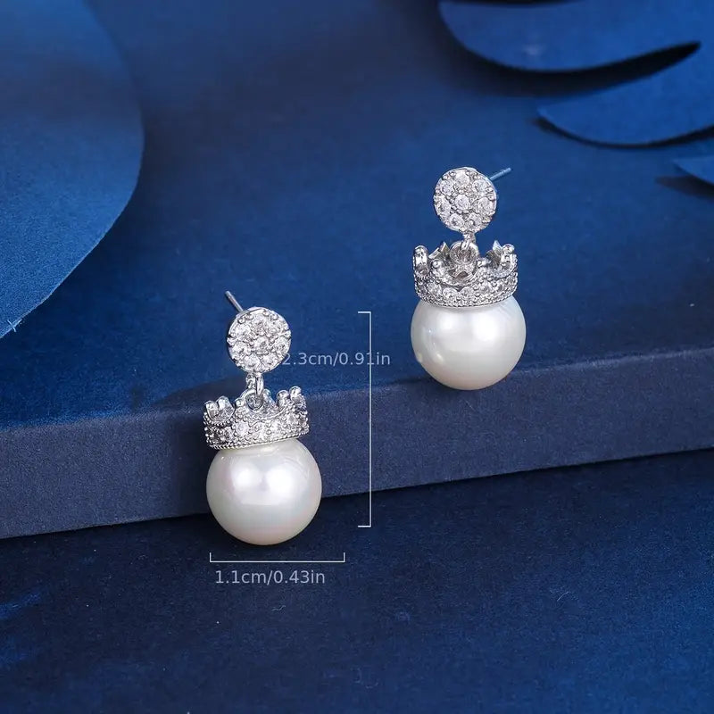 Zircrown Pearl Hangings