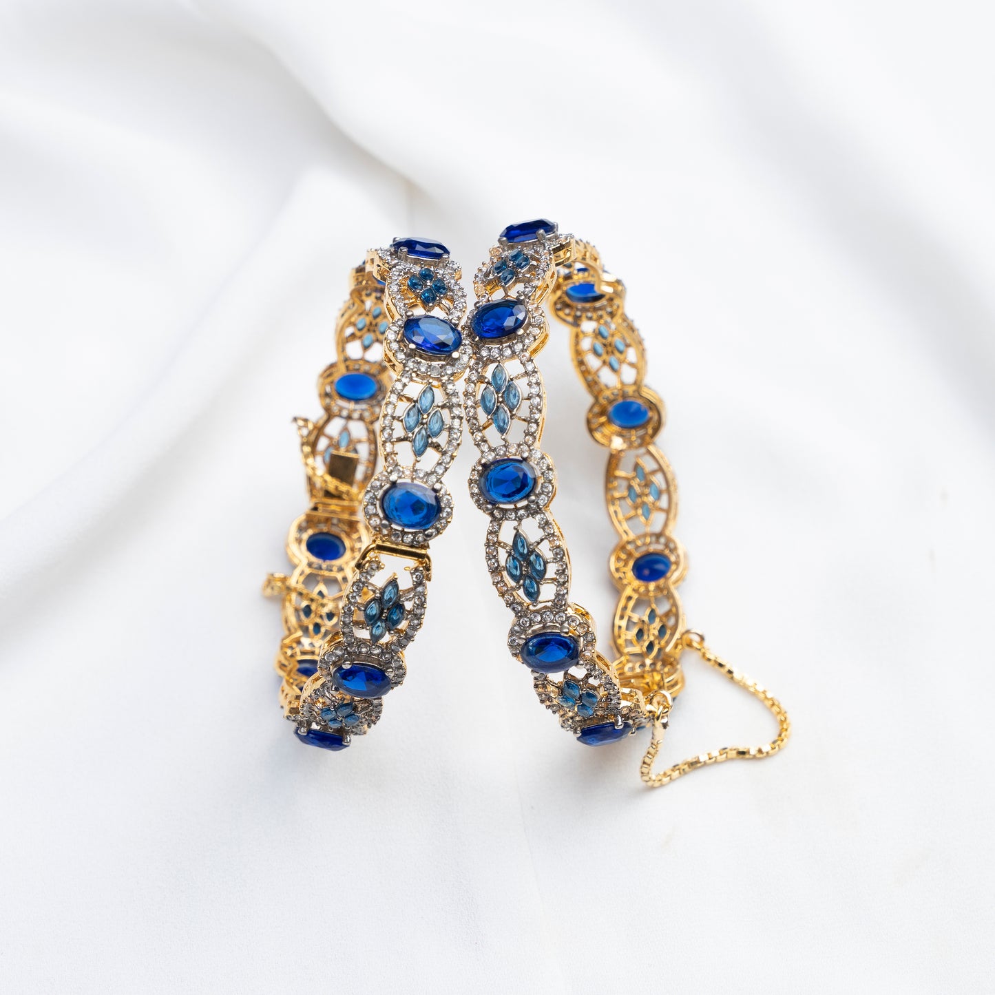 Sapphire Luxe Bangles