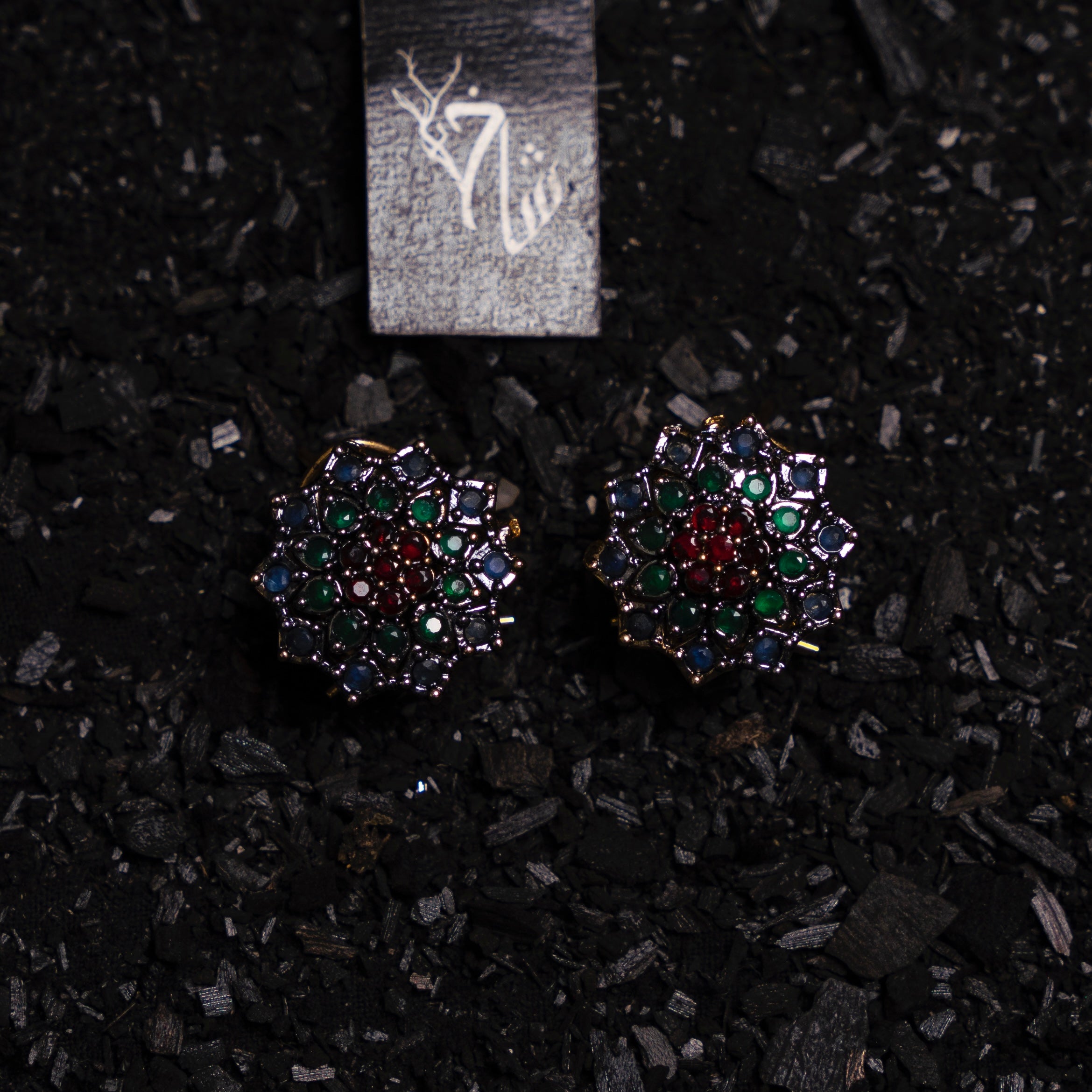 Multi Embellished Flower