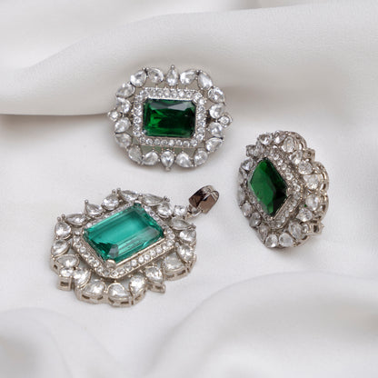 Diana Emerald Set