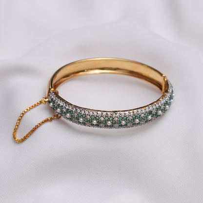 Serene Emerald Floral