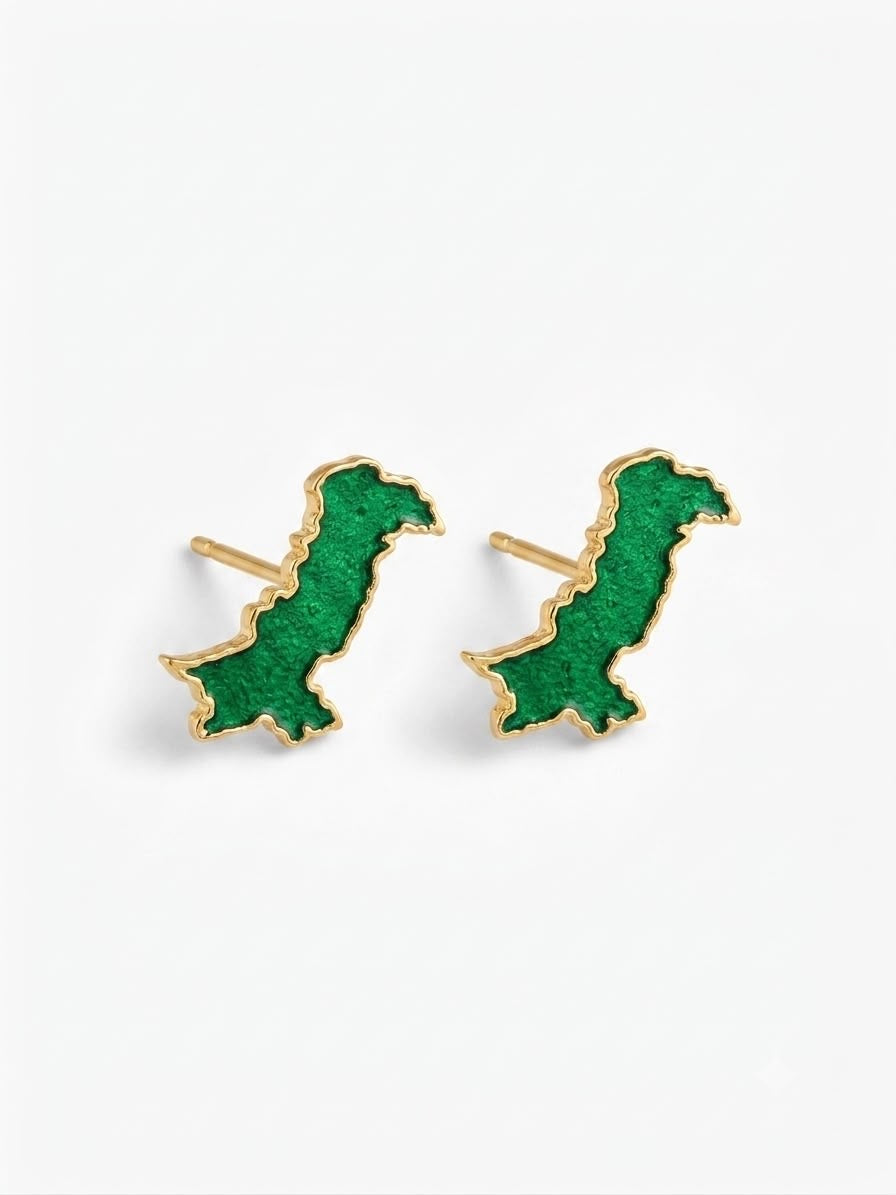 Pak Map Enamel Studs