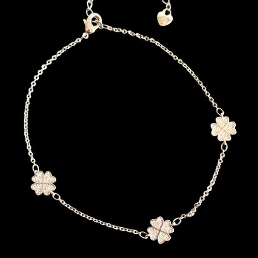 Tri Clover Anklet