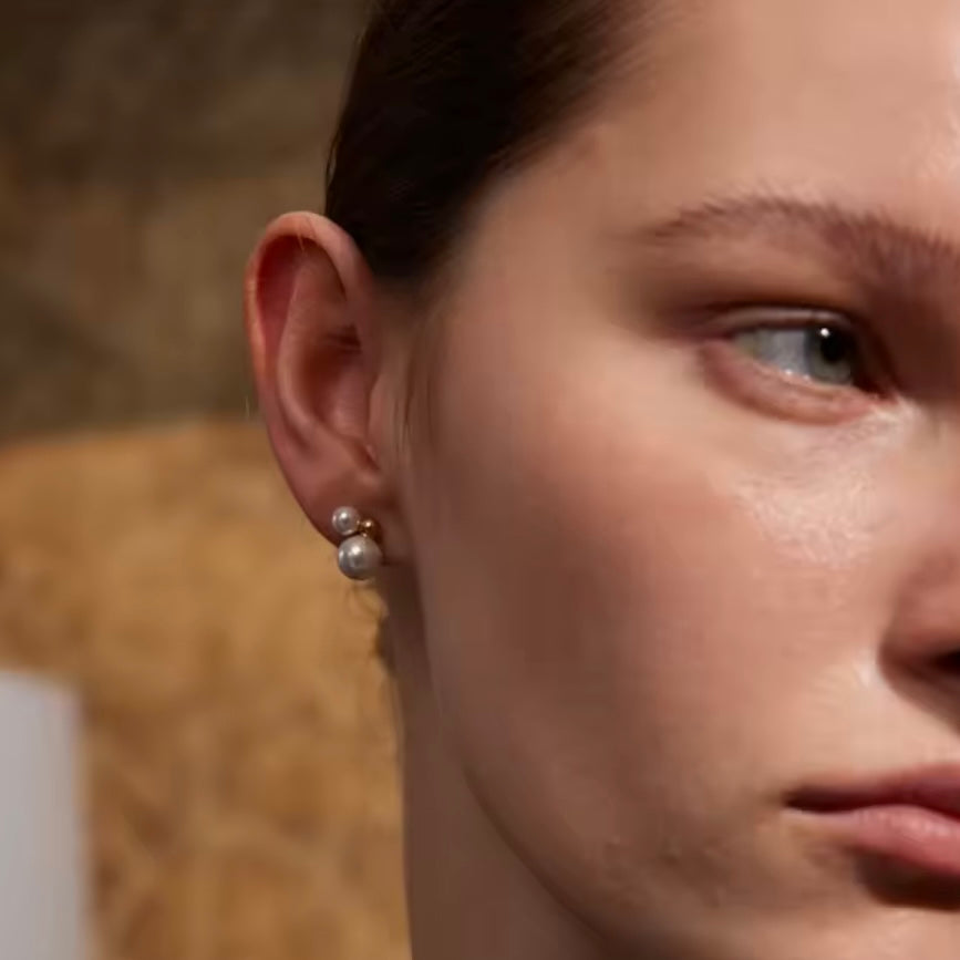 Pearl Dot Studs