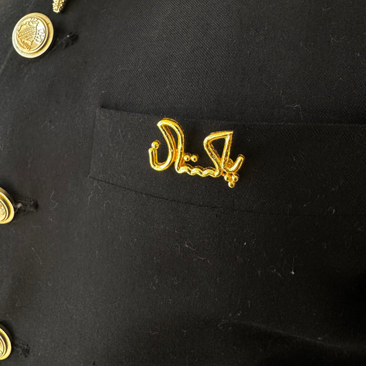 Pakistan Pin - Gold Plated