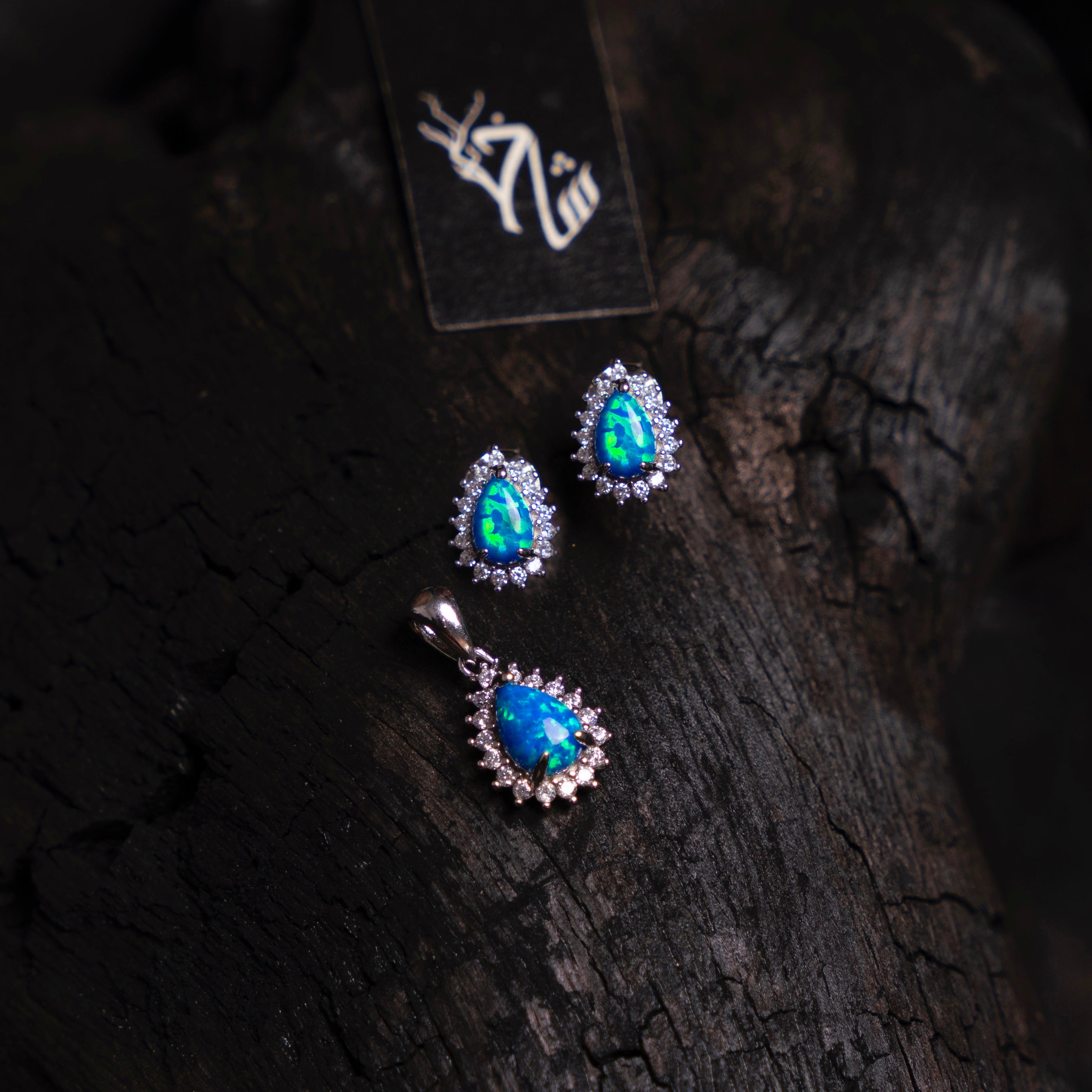 Fire Opal Drop