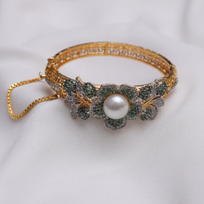 3D Floral Emerald