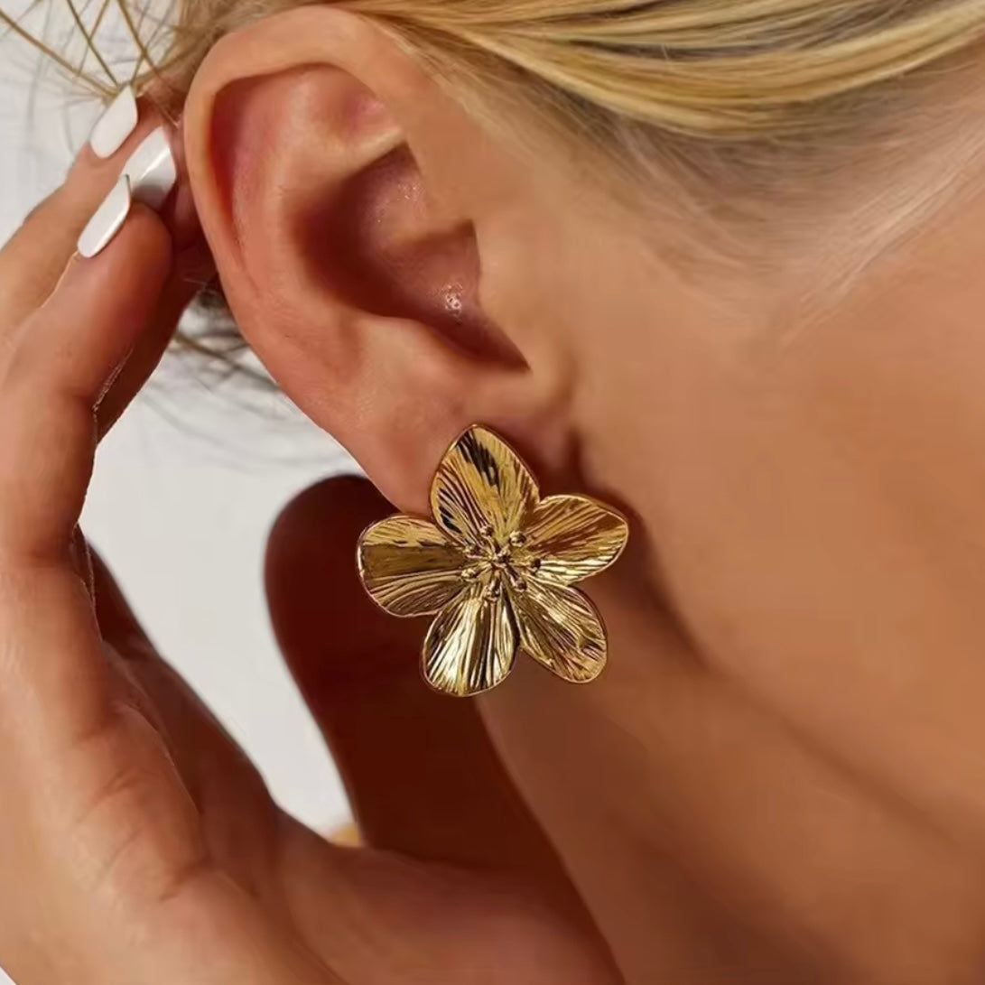 Vintage Floral Studs