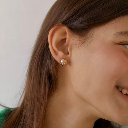 Mini Heart Studs