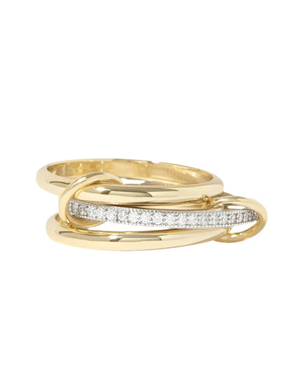 Linked Lana Spinner Ring