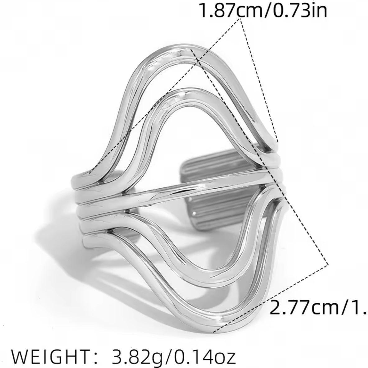 Silveroin Oval Ring