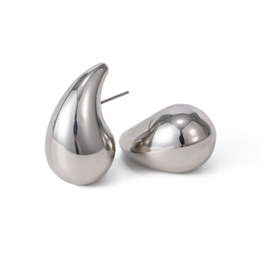 Tear Drop - Silver