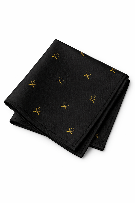 Peace Valor Pocket Square