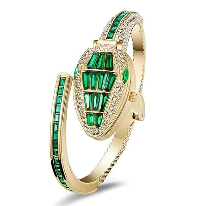 Serpentine Watch Band - Emerald