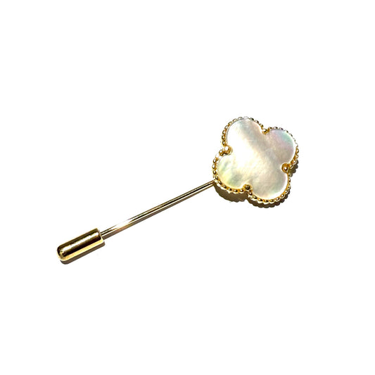 Motif Pearl Lapel Pin