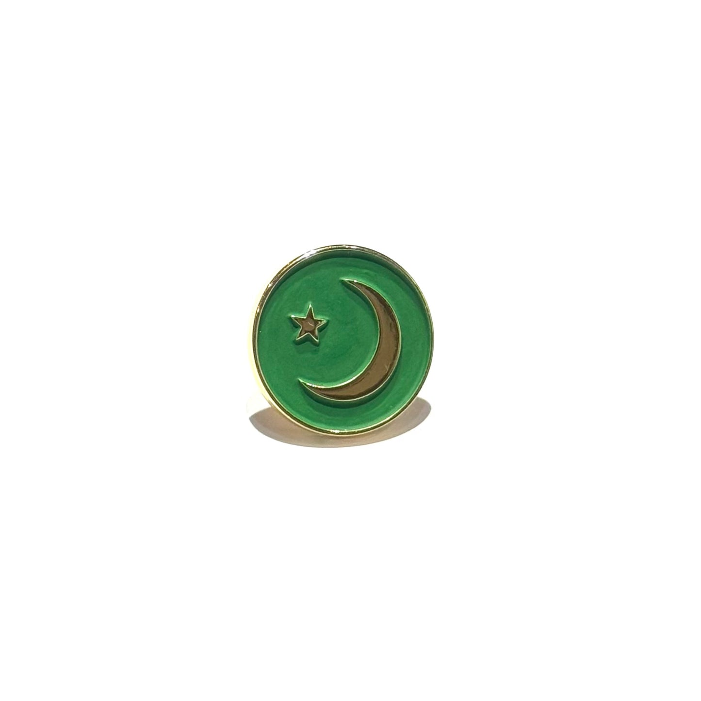 Pak Green Enamel Pin