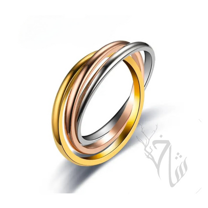 Trinity Ring - Tri color