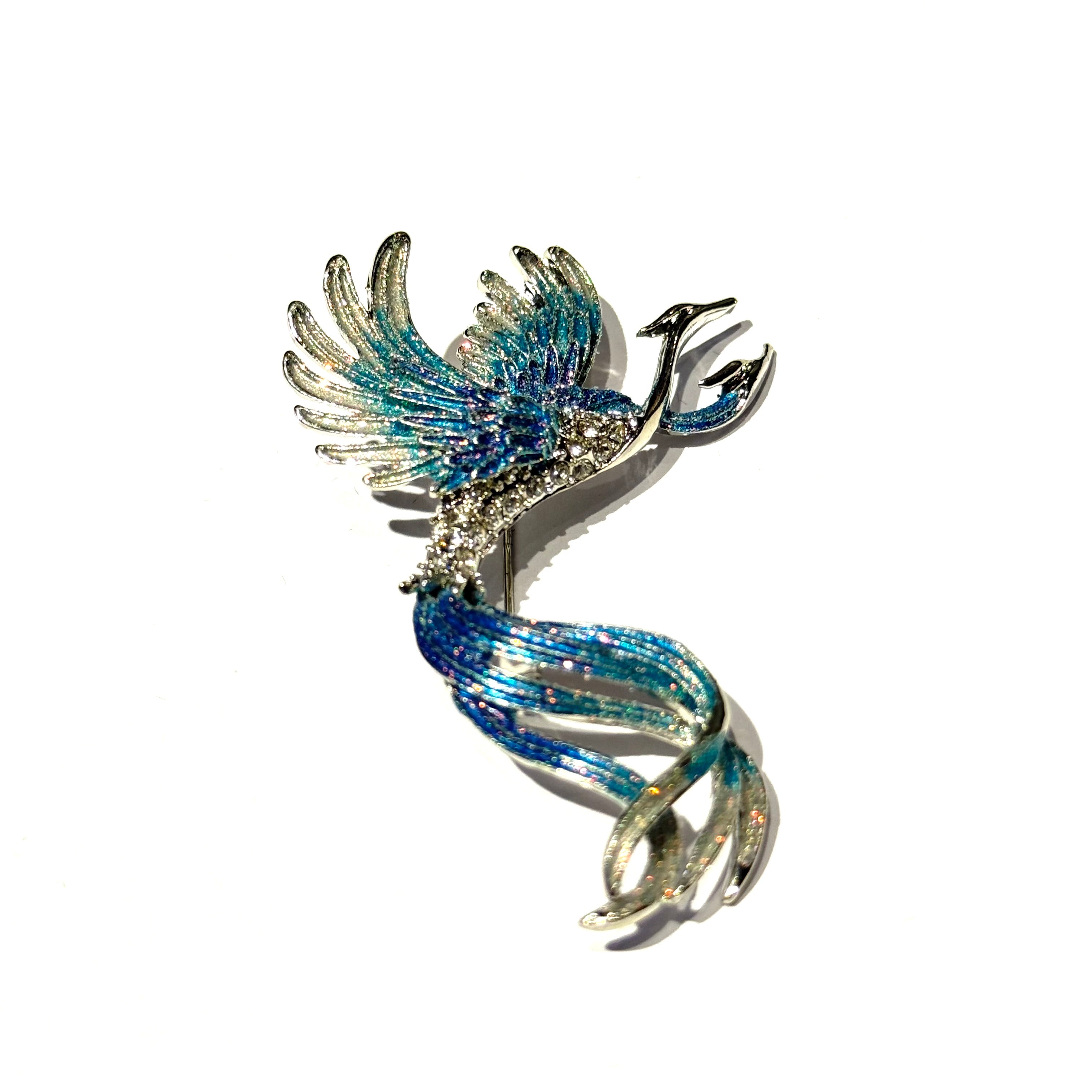 Blue Shimmer Phoenix