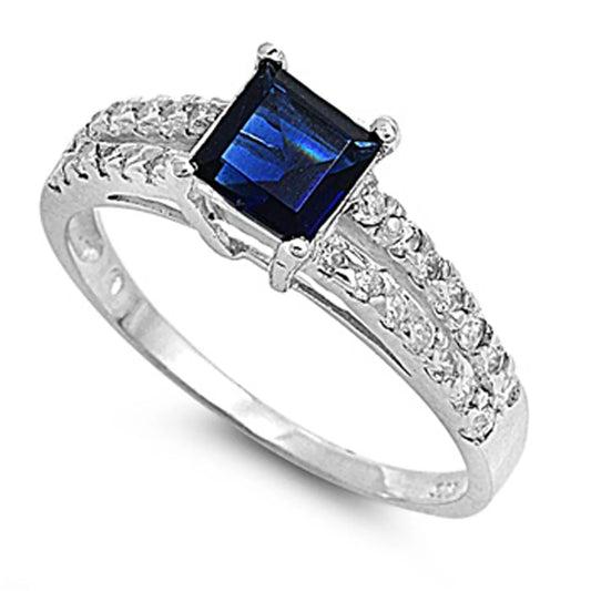 Sapphire Princess Cut