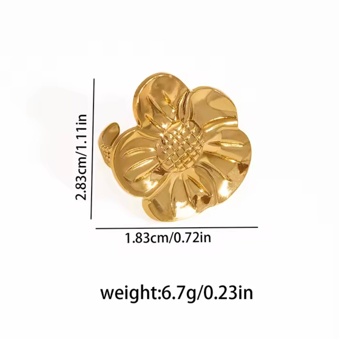 Sunflower Ring