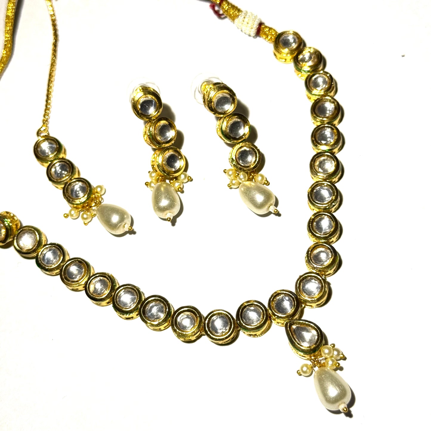Gol Kundan Necklace