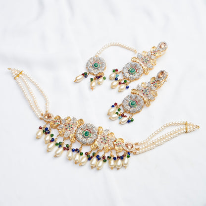 Naurattan Choker Set