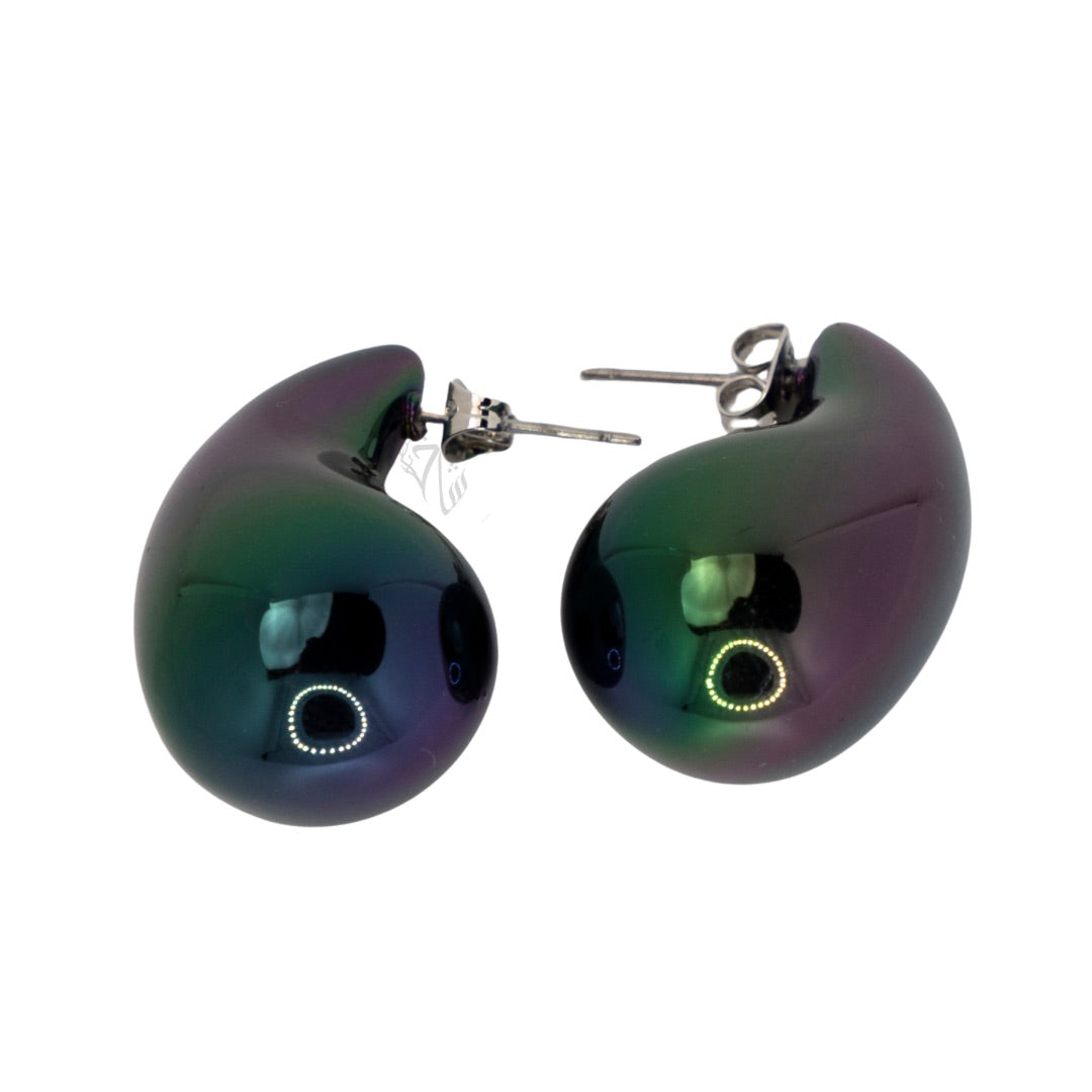 Holographic Drop Earrings